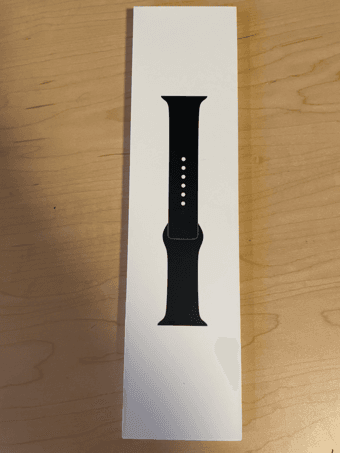 Black Sports Band for Apple Watch 1