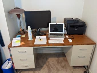 Vintage Steelcase desk 1