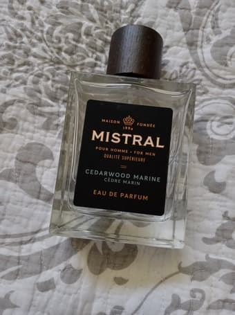 Mistral Mens Cologne Cedarwood Parfum 1