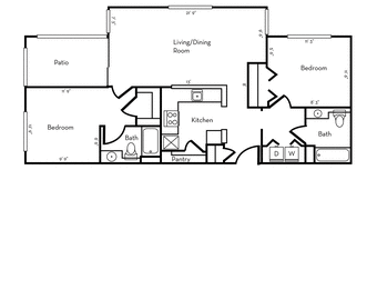 Stanfordwest 2Bed/2Bath 2 heated pools, jacuzzi, Xlarge W/D, gadgets 4