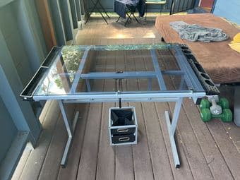 Glass Drafting Table - FREE 2