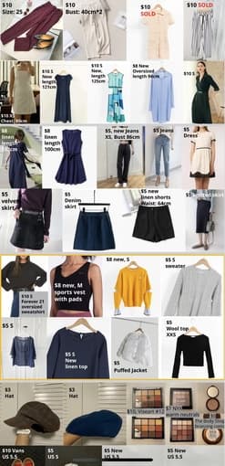 Last batch of clothing sale! women XS-S shoes 5.5 1