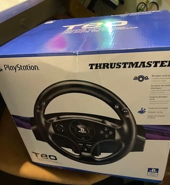 Thrustmaster T80 PS4 Officially Licensed Racing Wheel BRAND NEW IN BOX 1