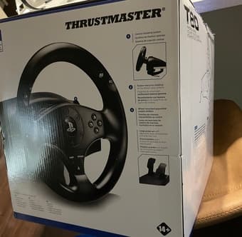 Thrustmaster T80 PS4 Officially Licensed Racing Wheel BRAND NEW IN BOX 3