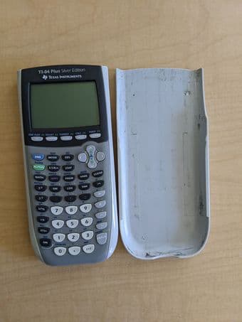 TI-84 Plus Silver Edition calculator (used, excellent condition) 2