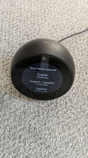 Amazon Echo Spot (excellent condition, has a touchscreen) 1