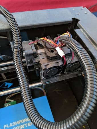 Flashforge 3D printer from 2016, good condition, almost-functional 3