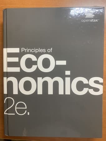 Principle of Economics 2e, openstax (hardcover) 1