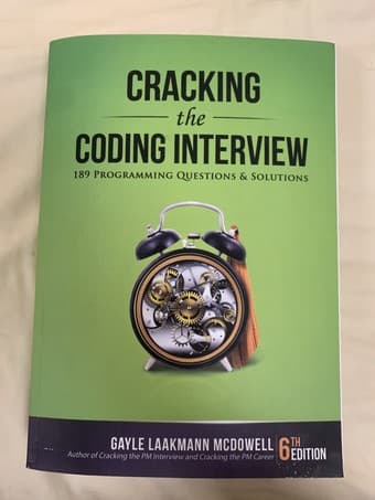 Cracking the Coding Interview (6th edition) 1