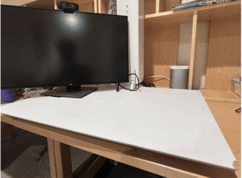 Uplift E7 Electric Desktop Standing Desk Converter 2
