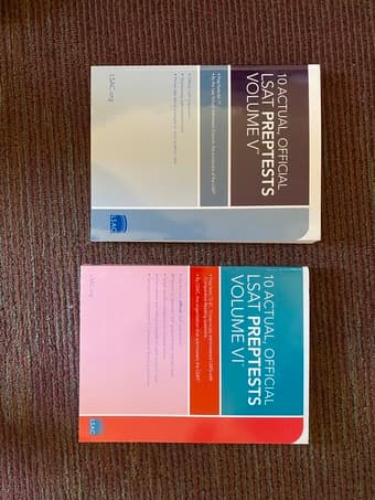 New LSAT Official PrepTests Volume V and VI 1