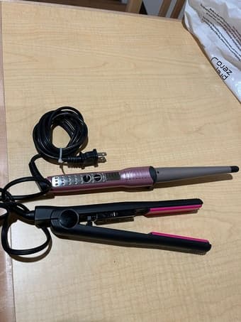 Professional Curling Iron + Straightener 1