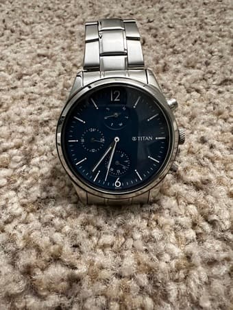 Titan Blue Dial Analog Watch for Men 1