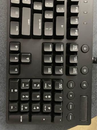 Logitech G610 mechanic keyboard Orion red 4