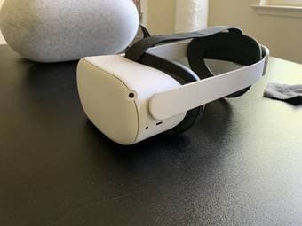 VR headset Quest 2 128 GB with Elite Strap and official carrying case 2