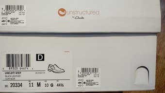 Men's dress shoes, black leather 11M (new) 3