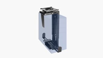 Mount-It! Under Desk Computer Mount 2