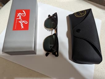 Ray-Ban Club master original packaging 1