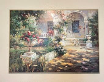 Garden Painting (Mountain View) 1
