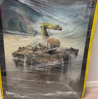 【FOR SALE】 Framed Fantasy Art Wall Painting 1