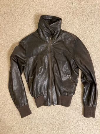 Genuine Italian Leather Women’s Bomber 1