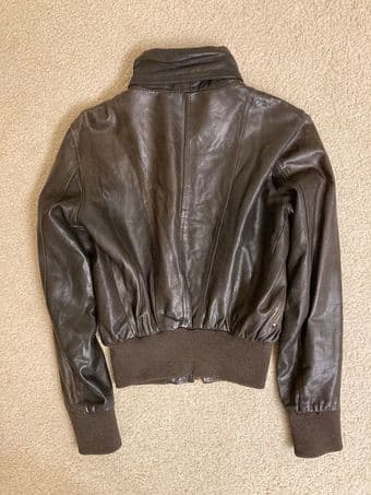 Genuine Italian Leather Women’s Bomber 4
