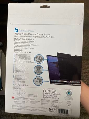 Kensington Magnetic Privacy Screen for 2019 16" MacBook 2