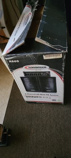 4-Channel 60 Watt PA System - Harbinget HA60 2