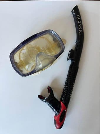 Snorkel and mask 1