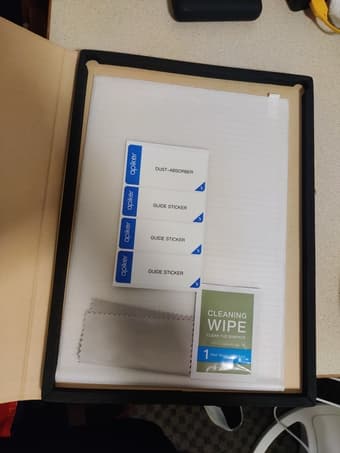 iPad 8/9 gen screen guard + installation 1