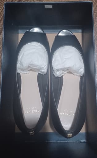 new Cole Haan Women's Davis OT Pump, Black, size 7 1