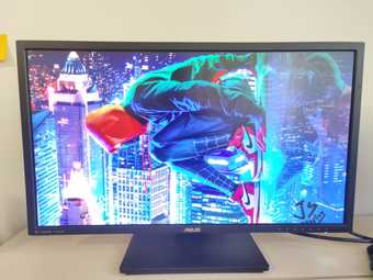 ASUS Monitor 28" 4K/ UHD 3840x2160 1ms DisplayPort HDMI in Black 1