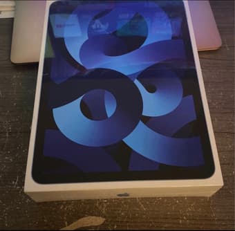 NEW 2022 Apple iPad Air 256GB 10.9 inch WiFi Blue 1