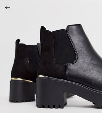 Women's size 38 (US 7) black boots 3