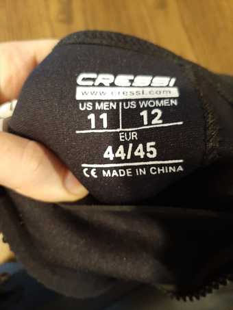Wetsuit Boots Cressi Tall Neoprene Boots 5 mm - size 11 2