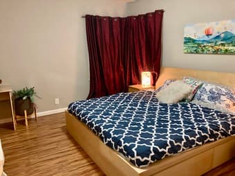 2 bedroom 1 bath place (fully furnished) 3 miles from campus 4