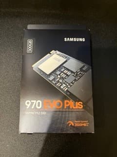Samsung 970 EVO Plus NVMe M.2 SSD 500GB (Open Box) 1