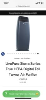 Air Purifier and Led Desk lamp 1