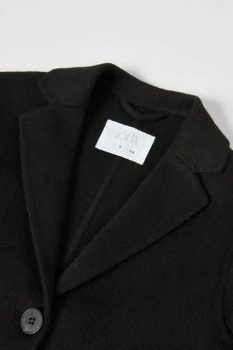 BNWT Zara Wool Blend Coat 3
