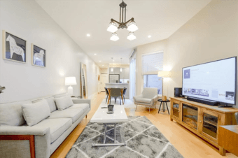 Turnkey fully furnished 2 bd/ 2 ba condo in SOMA with parking 1