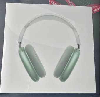 Brand new airpods max headphones in green 1