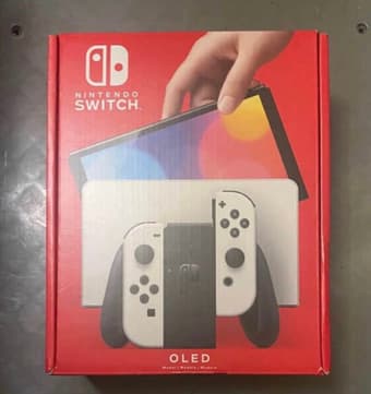 Unopened nintendo switch white OLED 1