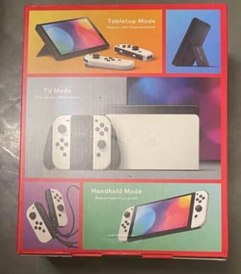 Unopened nintendo switch white OLED 4