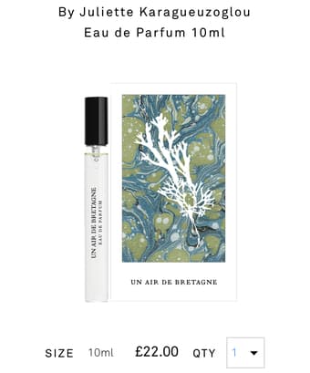 French perfume (travel size 10ml*2) 2