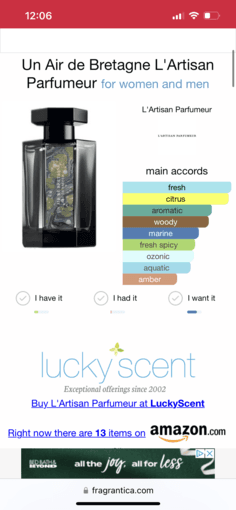 French perfume (travel size 10ml*2) 3