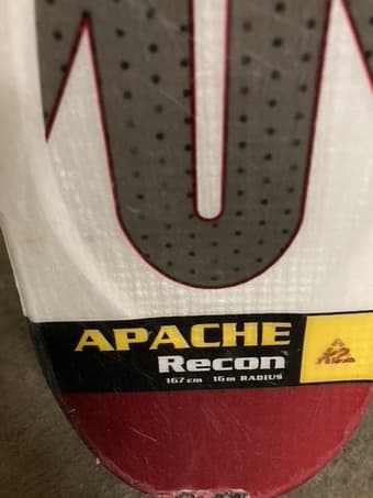 Skis - k2 Apache Recon - 168 cm 3