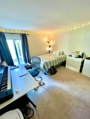 Furnished, awesome 1BR in 5BR house; 12 min bike to campus; Jan-June+ 1