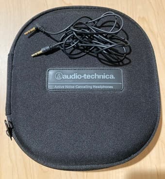 Audio Technica QuietPoint ATH-ANC7b Active Noise Cancelling Headphones 3
