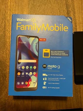 Like new cell phone Walmart android moto g 2