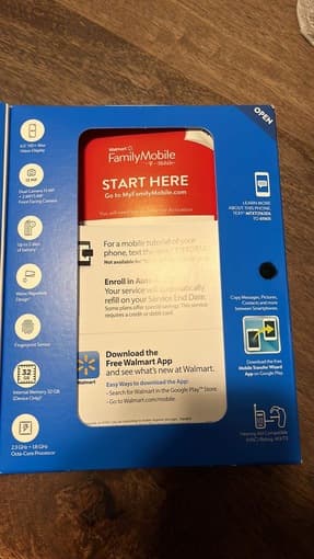 Like new cell phone Walmart android moto g 3